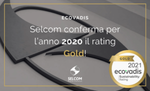 Ecovadis: Selcom conferma per l’anno 2020 il rating Gold!